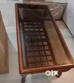Diwan and Teak wood table For sale