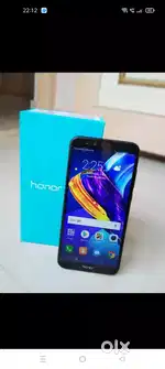 Honor 9 lite with box complete top condition