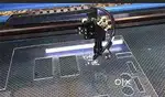 CNC Acrylic laser machine operator