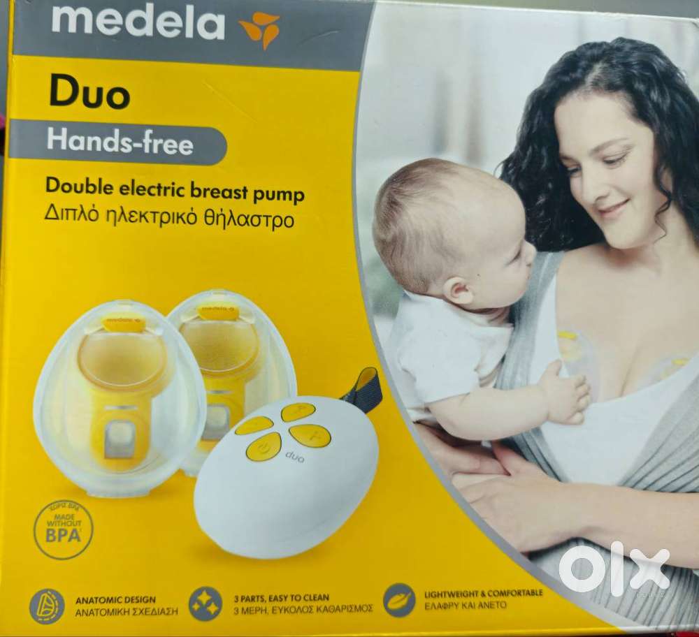 Electric hands free medela duo pump
