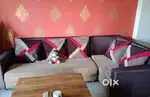 Sofa and center table