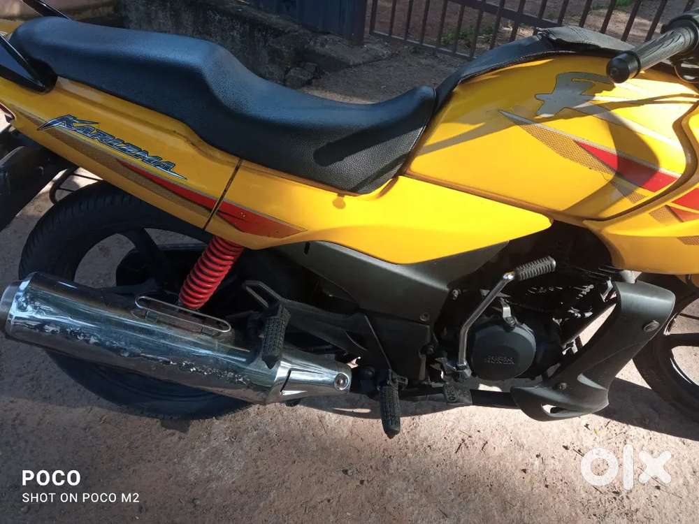 Hero honda karizma R (yellow color)