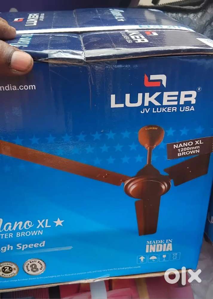 LUKER  NEW Ceiling  fan Rs1450&Soldering iron