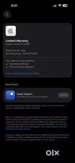 Iphone16 pro max 256GB Indian