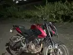 Ns 200 good condition and both tyres are new