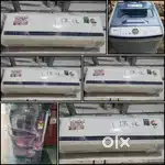 1 YEAR WARRANTY {  SPLIT/ WINDOW } AC_ FREE DELIVERY _FRIDGE W. M AC