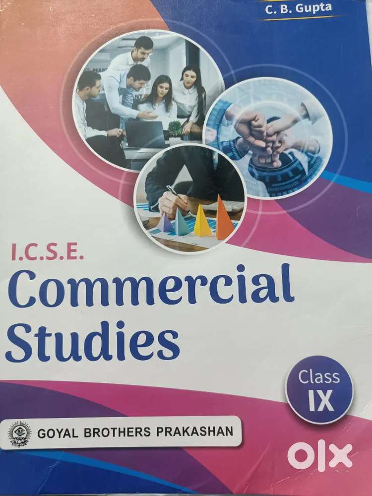 Commercial Studies Class 9 ICSE book by C.B. Gupta