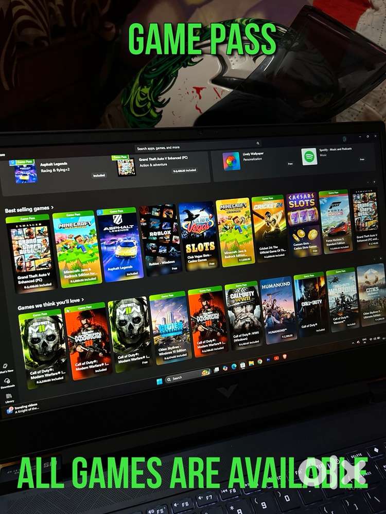 HP Victus i5 13th Gen  RTX 3050 6GB  16GB RAM  6 Months Old