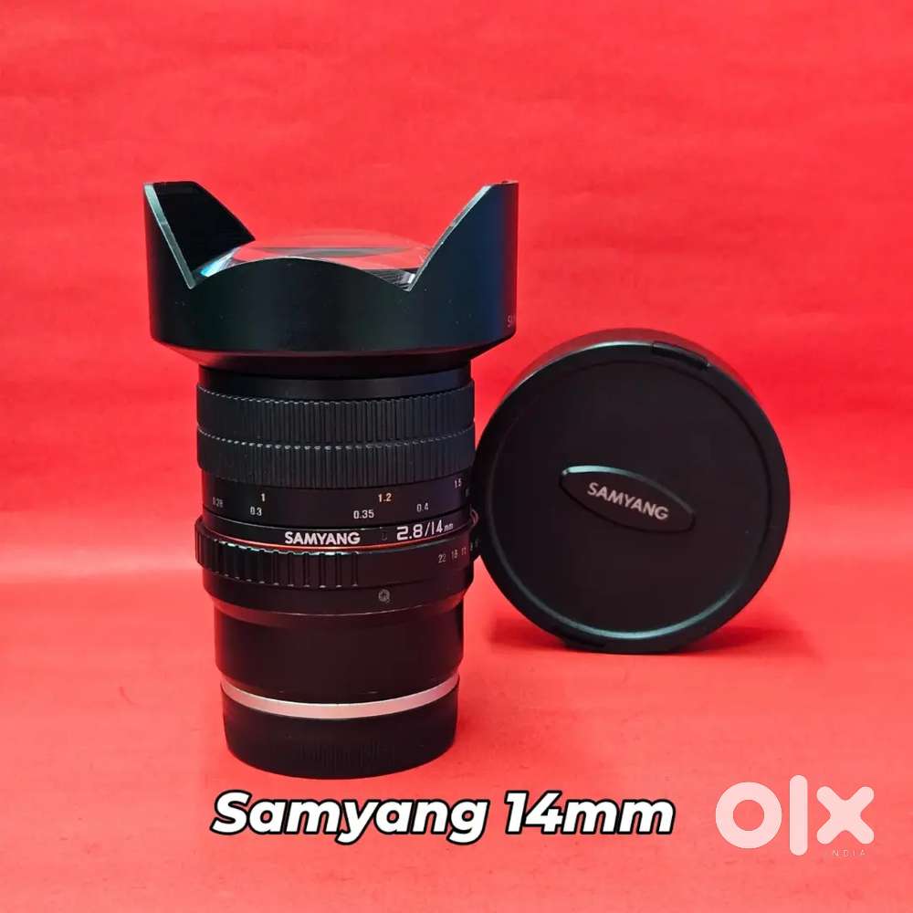 Samyang 14mm f/2.8 ED AS IF UMC Ultra Wide-Angle Manual Focus Lens .