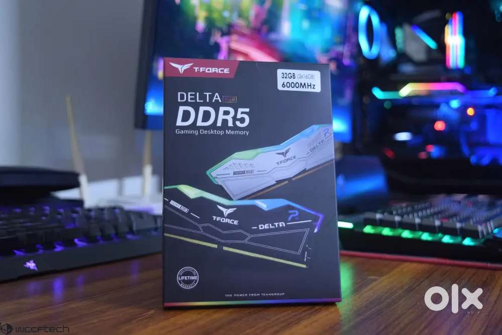 TeamGroup T-Force Delta RGB 32GB (16GBx2) DDR5 CL30 6000MHz (RAM)