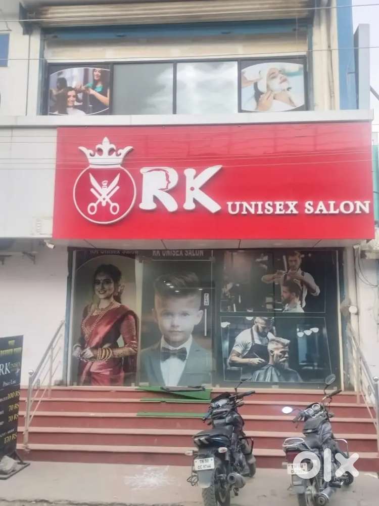 RK unisex salon palaganatham madurai