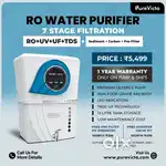 New Premium RO Water Purifier 7 Stages Filter with RO + UV + UF + TDS