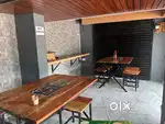 Cafe work and cooking