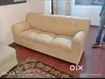 Decorative whitish 3 seats