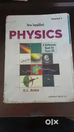 S.L.ARORA Physics text volume 1