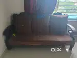 Wooden Sofa set 3  + 1 + 1