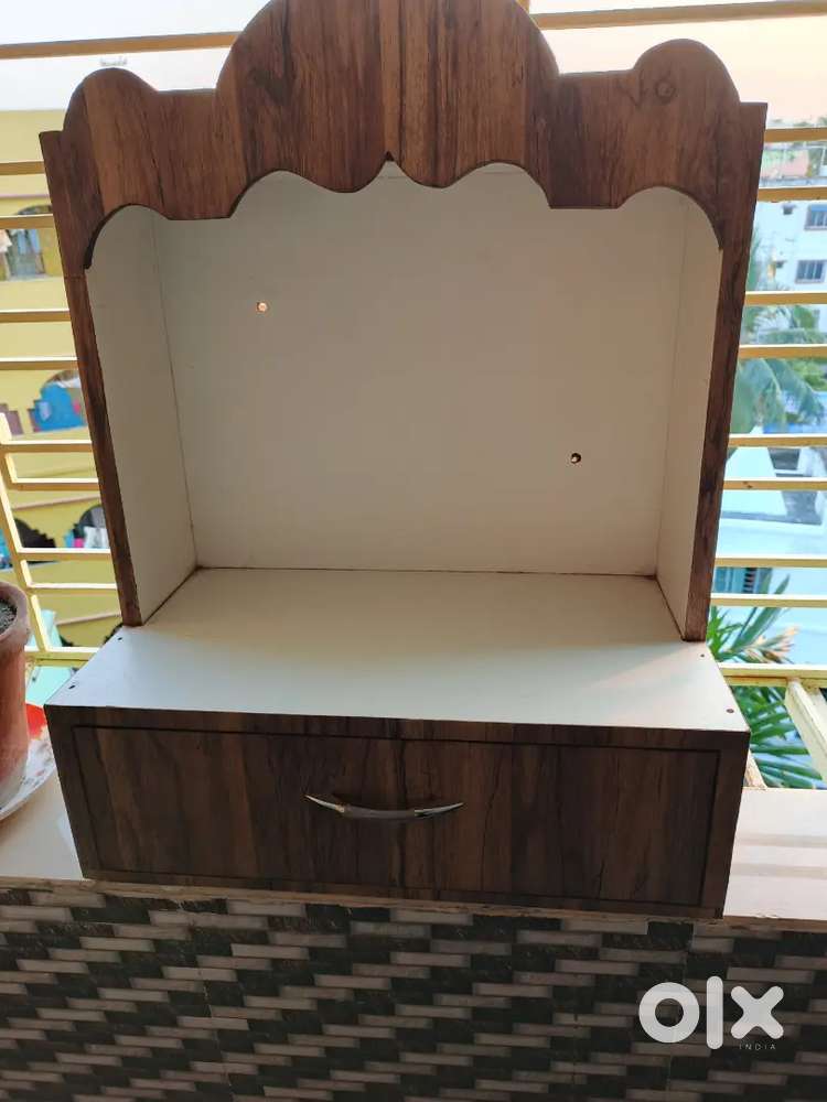 Puja Mandir with big Drawer