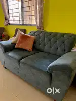 Suede sofa 3+2 in very good condition