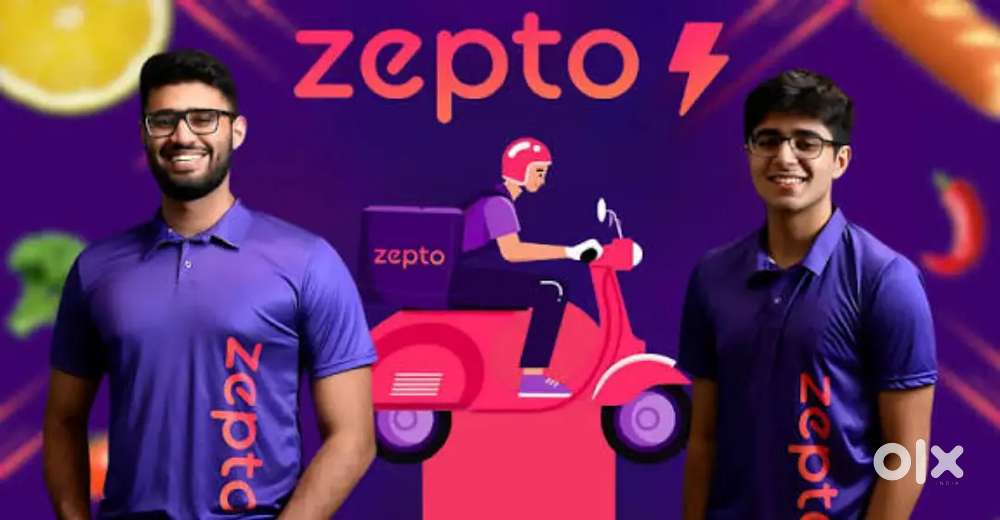 Zepto delivery ke liye ladke chaiye