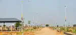 Plot no109 gated community 40 feet road under ground electricity