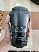 Sigma 35mm f/1.4 Art EF Lens + EF to RF