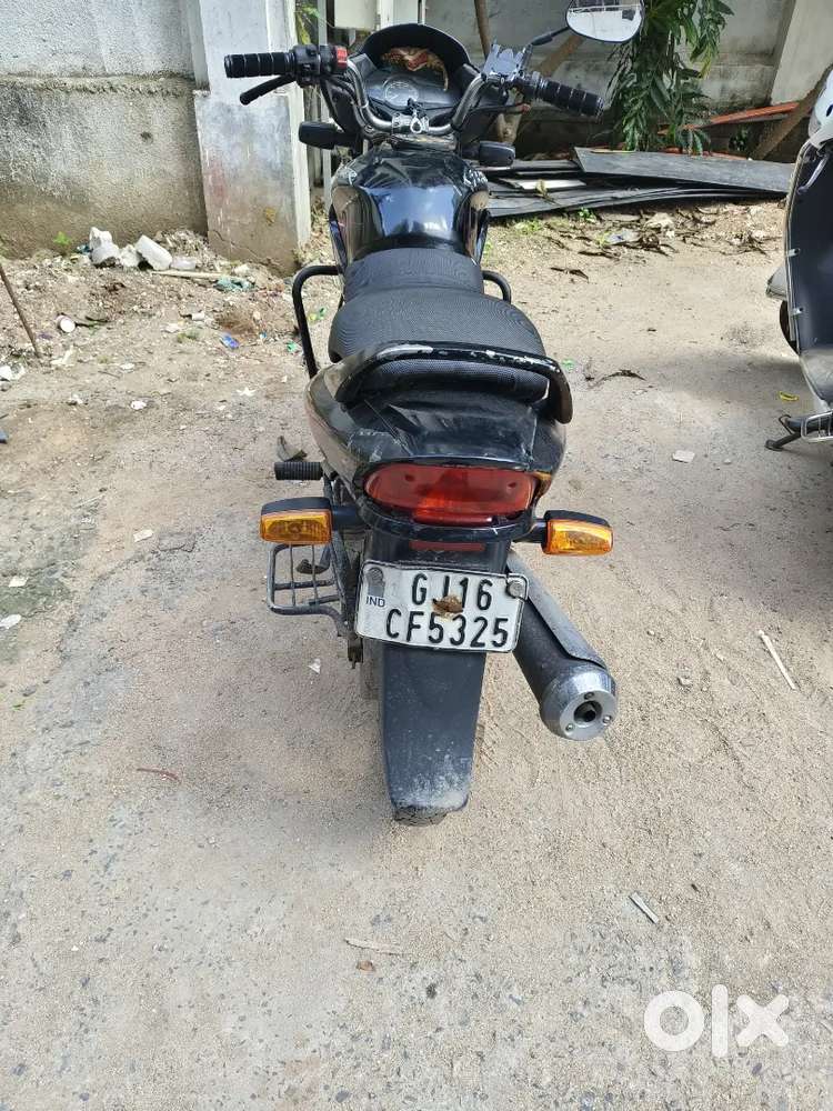 The bike is in good condition with a self-starter