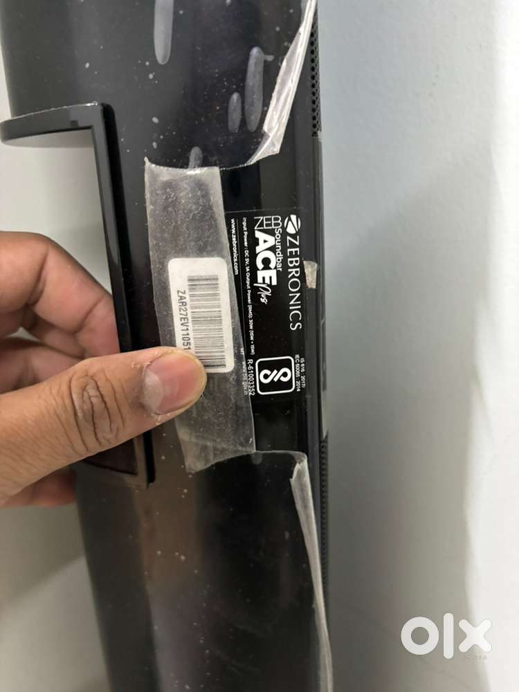 Zebronics Ace Plus wireless soundbar in brand new working condition.