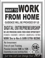 Work from home for females