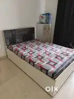 Single bed with storage and mattress