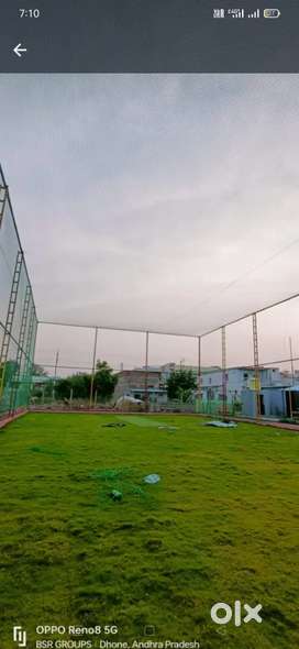 Cricket practice net