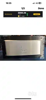 CAT MBX 1200.2 power amplifier