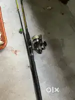 fishing rod and reel