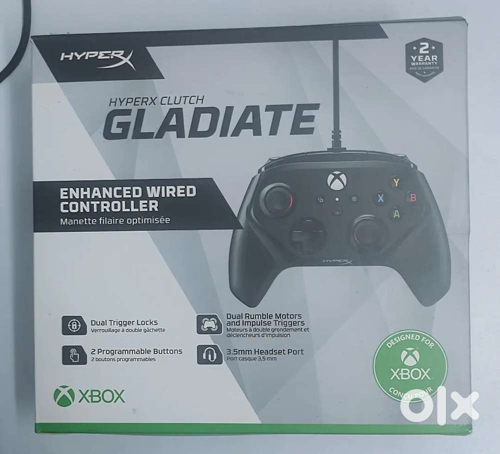 Hyper X Wired Gaming Controller for Pc and Xbox one and Series S and X