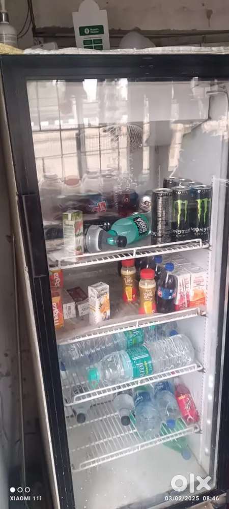 Glass Door Fridge 320 Litres In very good Condition