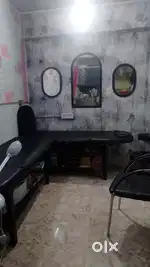 Ladies Beauty Salon Rent pe Dena hai/set bhi sell karna hai