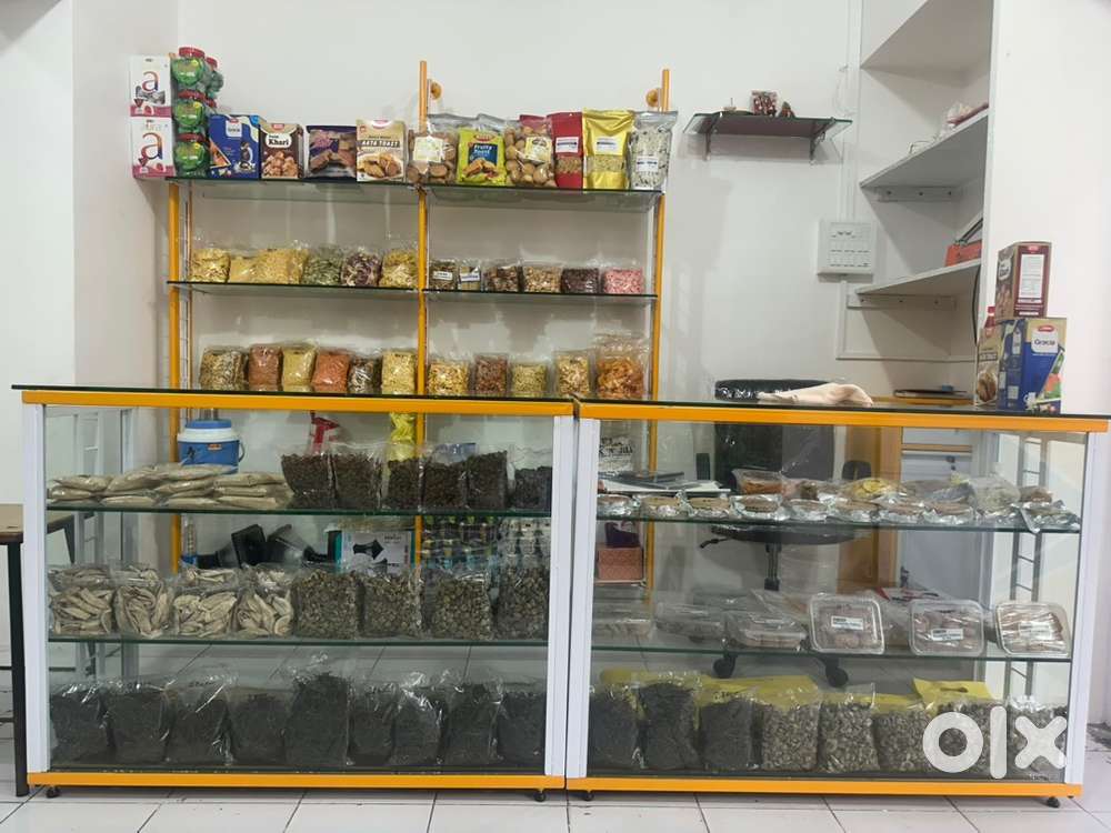 Selling shop counters andms rack