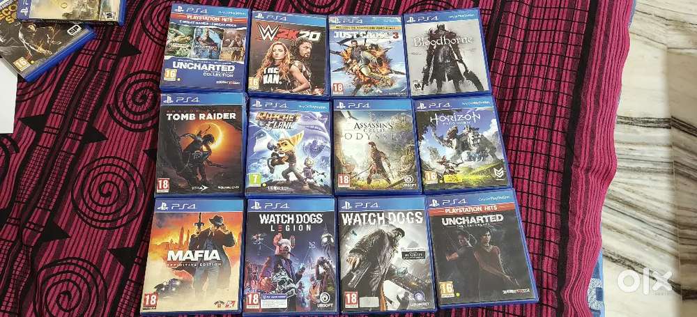PlayStation PS4 Games, Phisical Game Discs
