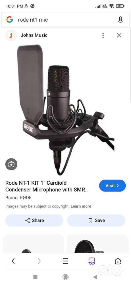 Mic, Studio Monitor, M audio Keystation 61 Keys, M audio 2x2 interfac