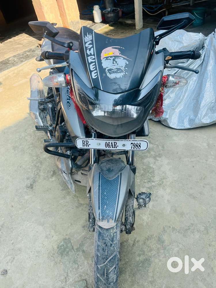 Apache 160 dual disk well maintan bike