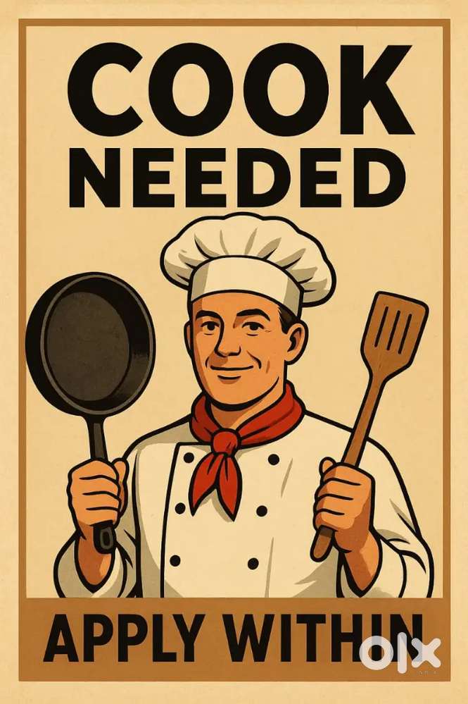 Cook needed