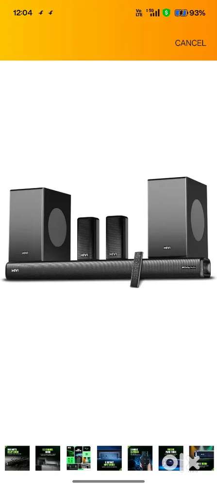 MIVI HOME THEATRE