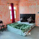 2bhk semi furnished park facing flat,kitchen with gas pipeline,@69lac