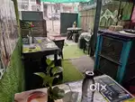 Selling full furnished and running cafe.
