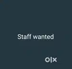 Staff wanted in medical shop