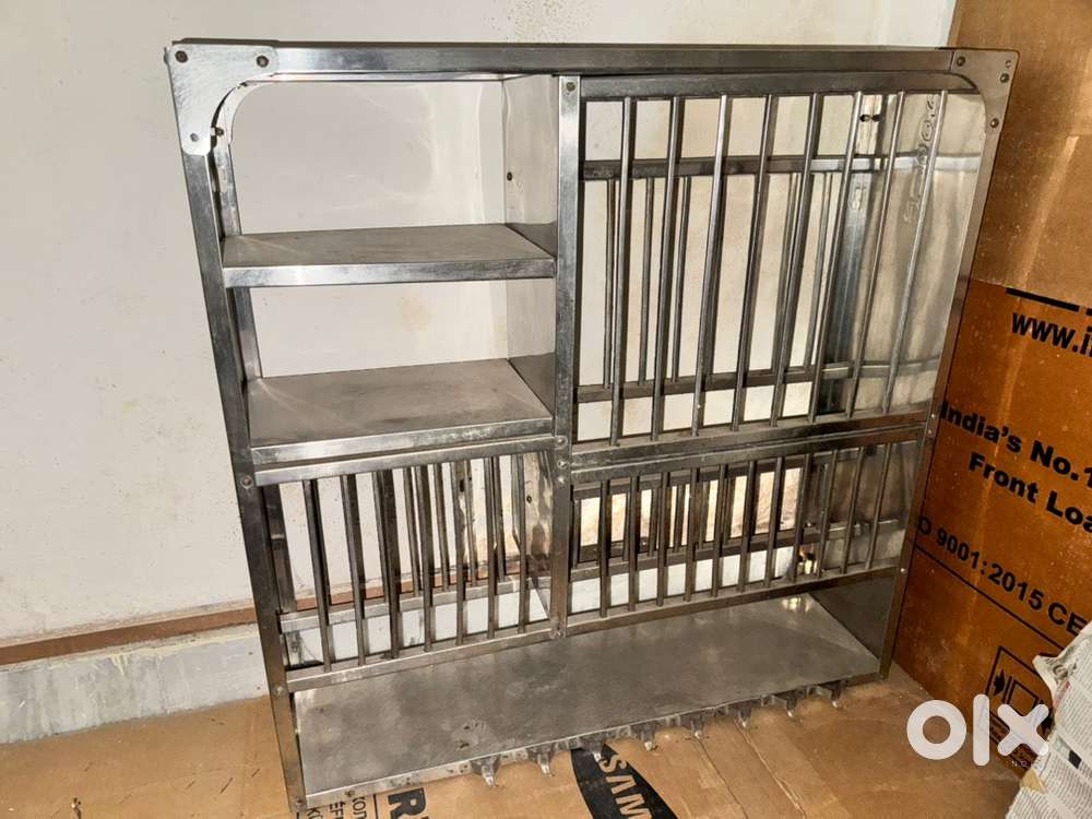 Stainless Steel Kitchen Rack / Dish Drying Stand – Excellent Condition