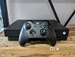 Xbox one x 4k console with 1tb drive and AAA games