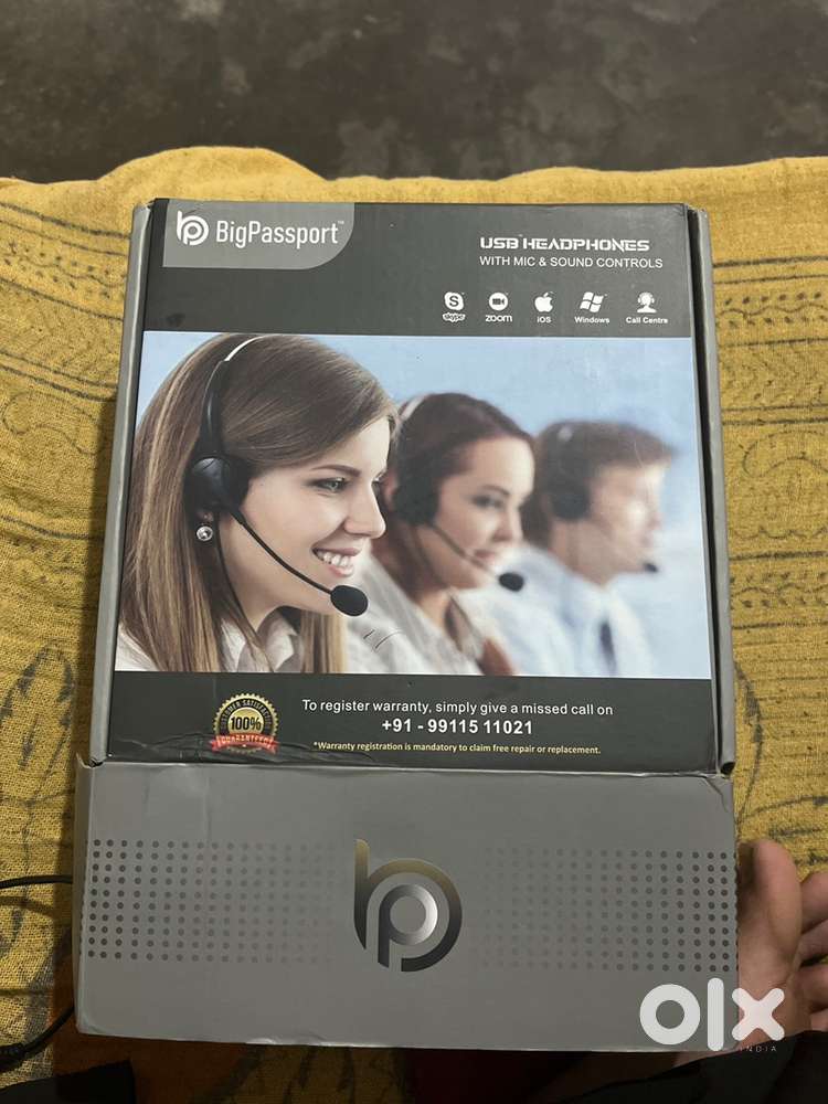 USB HEADPHONES WITH USB AND MIC