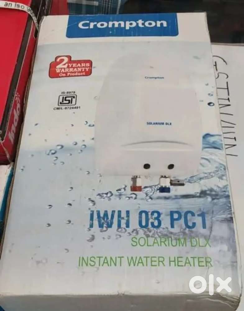 CROMPTON 3L INSTANT WATER GEYSER solarium plus