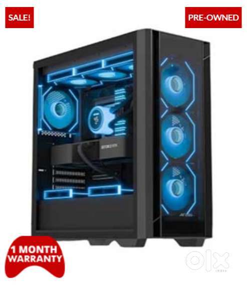 Gaming Desktop PC (Pre-owned) Mid Tower With Intel Core I7 14700K, 32G