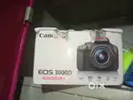 CANON 3000D DSLR CAMERA ONLY PERSONAL USED ONLY 8000 SHUTTERn